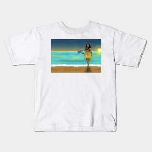 Mataginifale - Niue Hero Kids T-Shirt